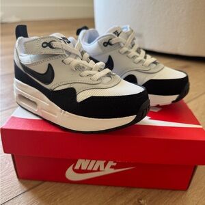 Nike Kids Black and White Air Max Sneakers